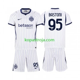 Billiga Fotbollströjor Inter Milan Alessandro Bastoni 95 Barn Borta tröja 2026/27 Kortärmad